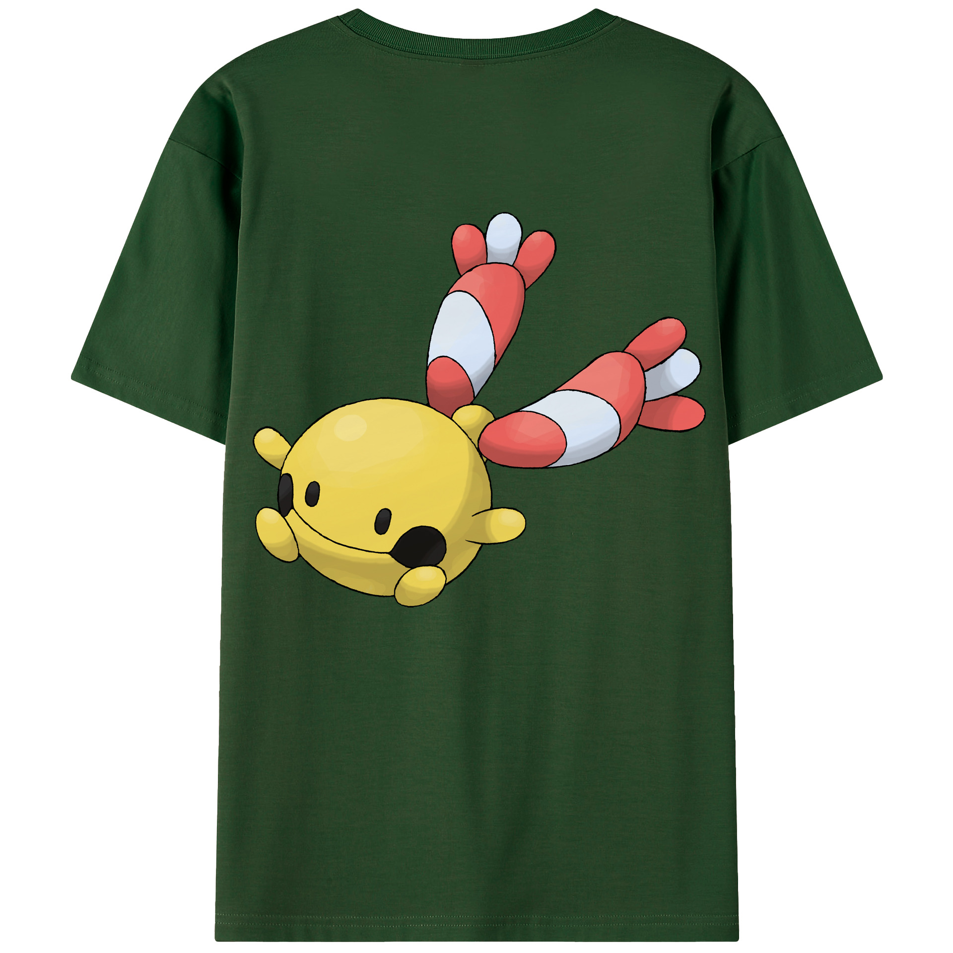 （画像用） ポケットモンスター Pokémon 綿100％半袖Tシャツ（背面プリント）